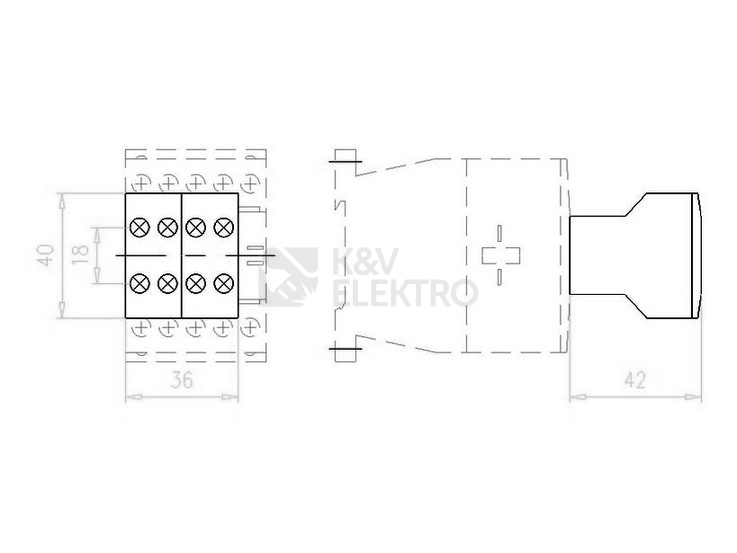 Obrázek produktu Blok pomocných kontaktů EATON DILA-XHI31 276427 1