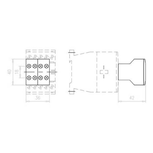Blok pomocných kontaktů EATON DILM32-XHI22 277377 (obrázek 4)