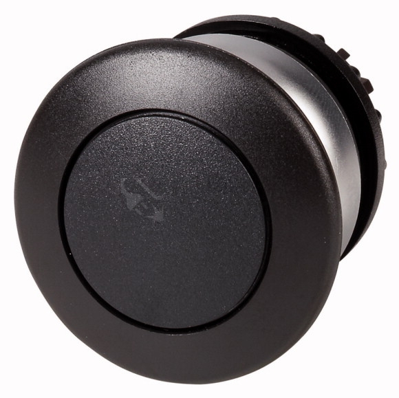 Obrázek produktu Tlačítko hřibové černé s aretací EATON M22-DRP-S /216743/ 0