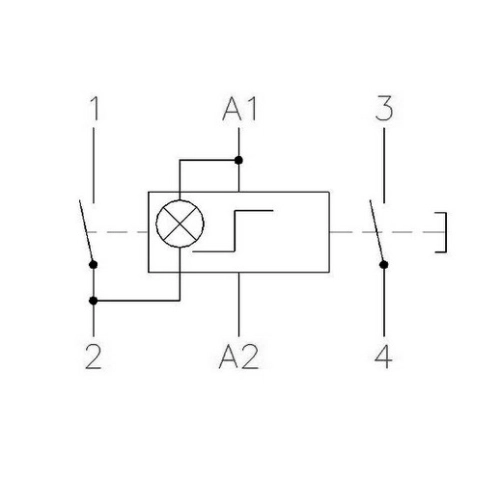Relé paměťové Z-Sb230/SS (obrázek 3)