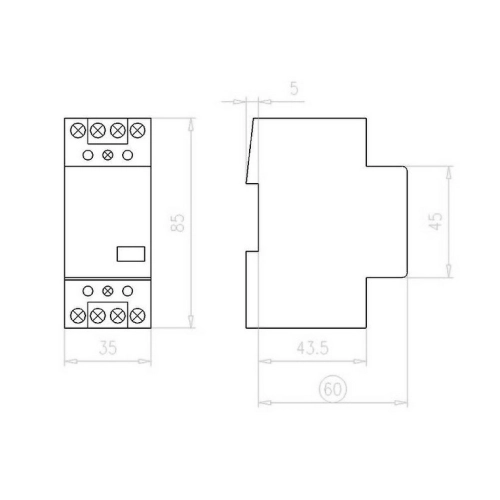 Instalační stykač EATON Z-SCH24/25-40 24V AC 248851 (obrázek 3)