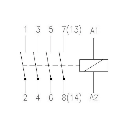 Instalační stykač EATON Z-SCH24/25-40 24V AC 248851 (obrázek 4)