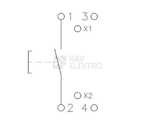 Obrázek produktu Modulové tlačítko EATON Z-PU/S 1NO 16A 276291 2