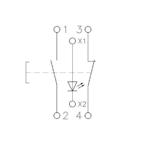 Modulové tlačítko EATON Z-PUL230/SO s LED signálkou 1NO+1NC 16A 276298 (obrázek 4)