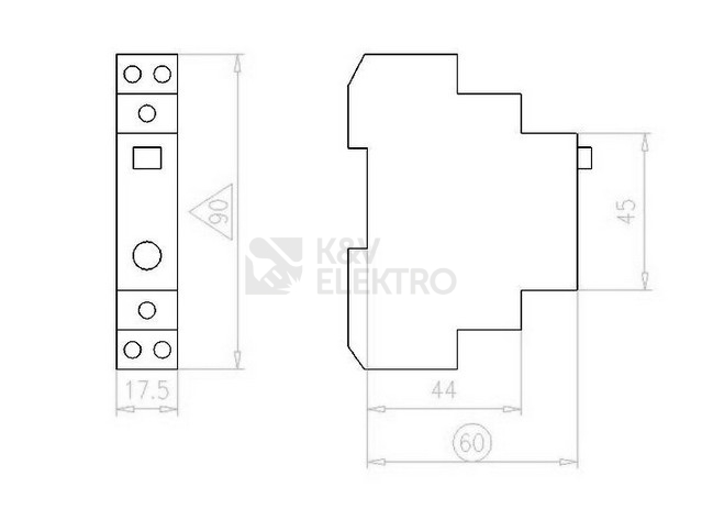 Obrázek produktu Modulové tlačítko EATON Z-PUL230/SO s LED signálkou 1NO+1NC 16A 276298 1