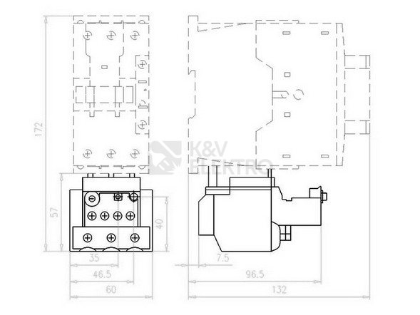 Obrázek produktu TEPEL. NADPR. RELE ZB65-57 40-57A 1