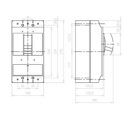 Jistič EATON LZMN3-A400-I 400A 111967