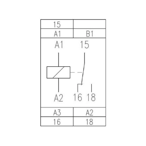 Časové relé EATON ZRER/W 0,05s-100h 1 přepínací kontakt 2 funkce 110405 (obrázek 3)