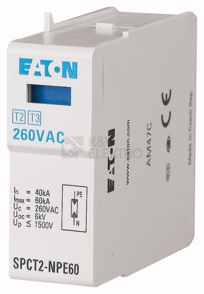 Obrázek produktu MODUL N-PE PRO SVODIC 260VAC SPCT2-NPE60 0