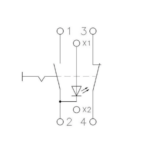 Instalační vypínač EATON Z-SWL230/SO s LED 1NO+1NC 16A 276307 (obrázek 3)