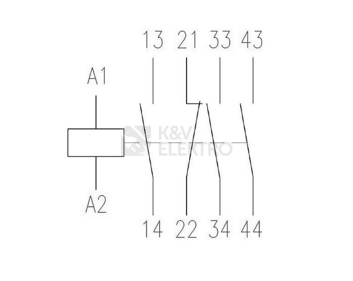 Obrázek produktu STYKAC DILER-31(230V50HZ,240V60HZ) 6A 1