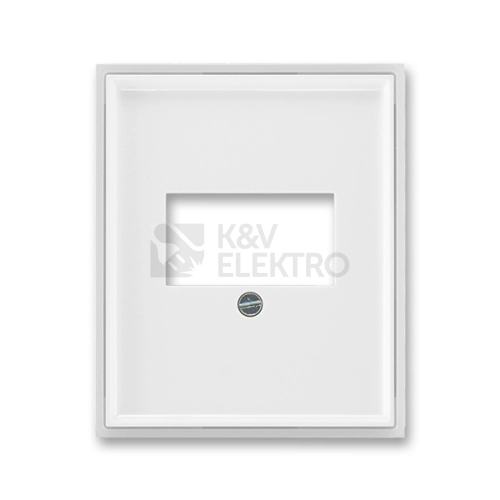 ABB Element,Time kryt zásuvky bílá/ledová bílá 5014E-A00040 01 pro HDMI, USB, VGA nebo reprozásuvku