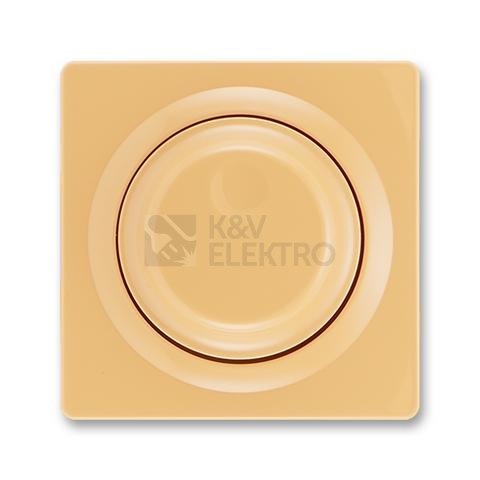 Obrázek produktu ABB Swing,Swing L kryt stmívače s otočným ovládáním s upevňovací maticí béžová 3294G-A00125 D1 0