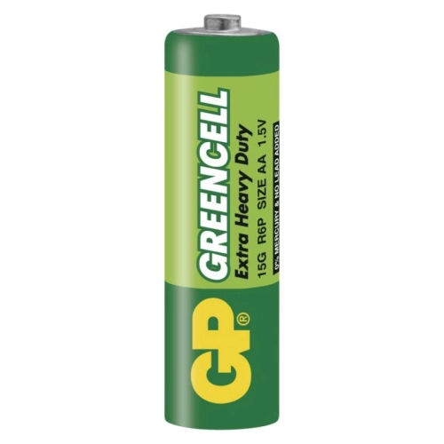 Tužkové baterie AA GP R6 Greencell (fólie 4ks) (obrázek 7)