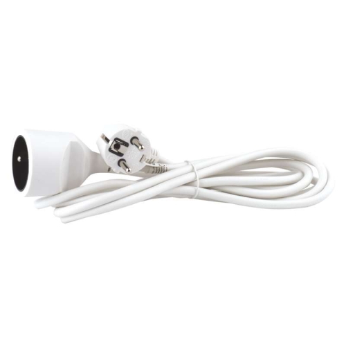 Levně Prodlužovací kabel EMOS 3m/1zásuvka bílá P0113 1901010300