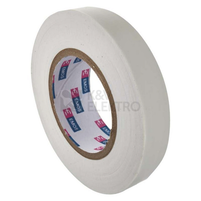 Obrázek produktu  Izolační páska EMOS F61511 0,13mm 15mm x 10m bílá 0