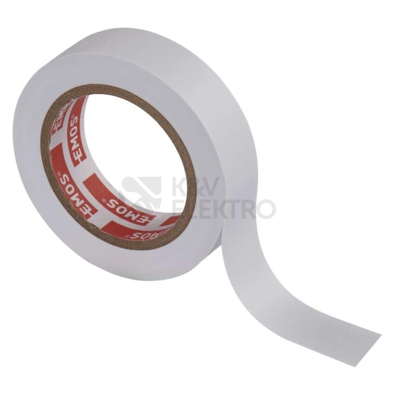 Obrázek produktu Izolační páska EMOS F61511 0,13mm 15mm x 10m bílá 9