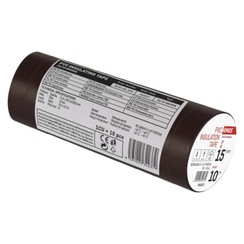 Izolační páska EMOS F61517 0,13mm 15mm x 10m hnědá (obrázek 6)