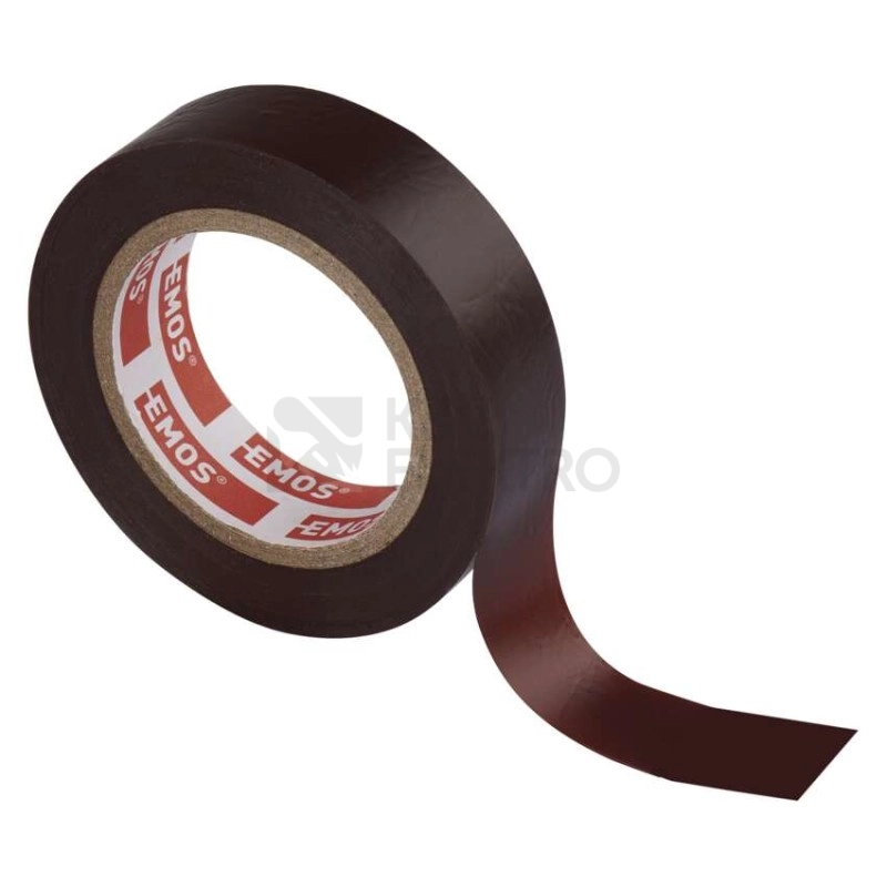 Obrázek produktu Izolační páska EMOS F61517 0,13mm 15mm x 10m hnědá 9