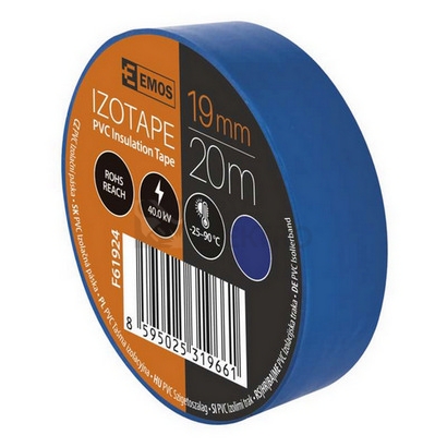Obrázek produktu  Izolační páska EMOS F61924 19mm x 20m světle modrá 2