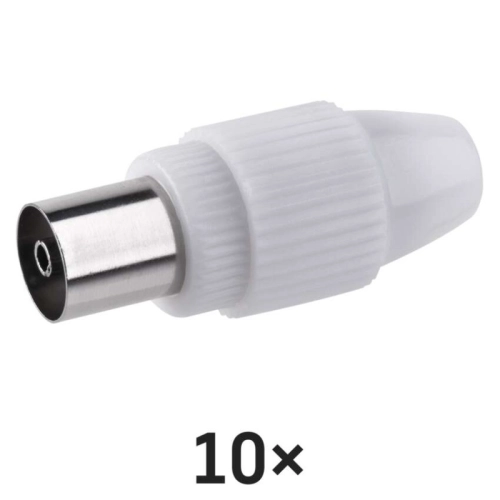 Anténní konektor EMOS K1731 IEC rovný samice (obrázek 4)