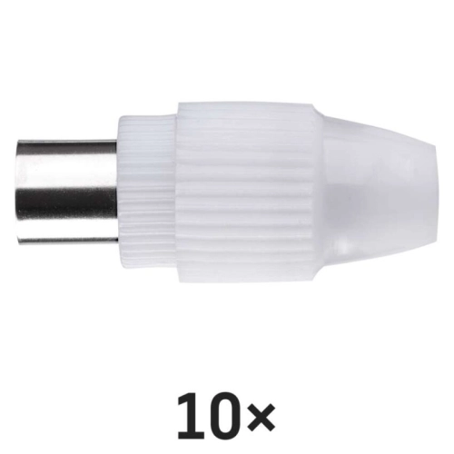 Anténní konektor EMOS K1731 IEC rovný samice (obrázek 5)