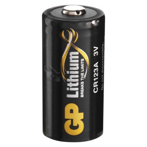 Obrázek produktu Baterie GP CR123A lithiová 1ks 1022000111 blistr 1