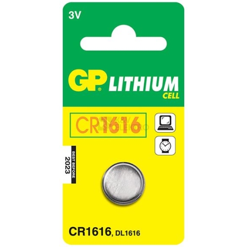  Knoflíková baterie GP CR1616 lithiová 1ks 1042161611