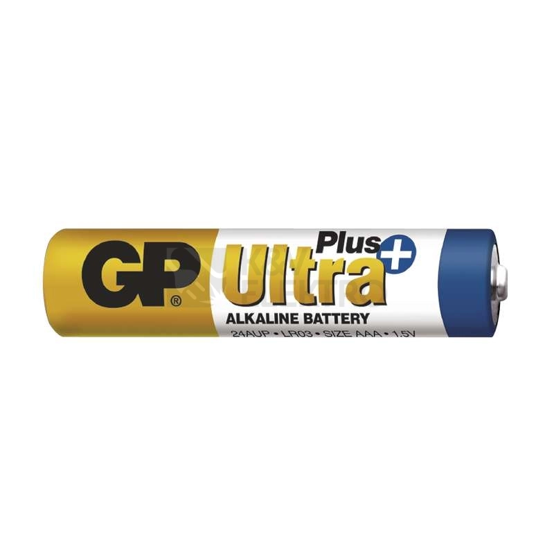 Obrázek produktu Mikrotužkové baterie AAA GP LR03 Ultra Plus alkalické (blistr 4ks) 1