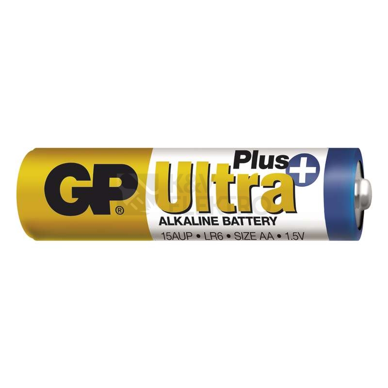 Obrázek produktu Tužkové baterie AA GP LR6 Ultra Plus alkalické (blistr 4ks) 1