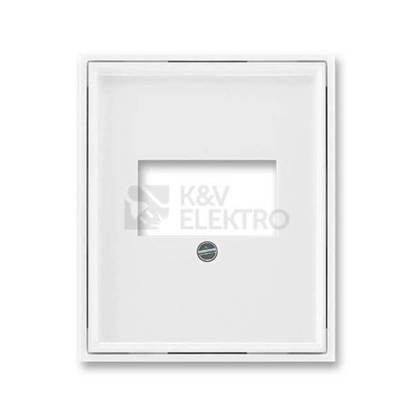 Obrázek produktu ABB Element,Time kryt zásuvky bílá/bílá 5014E-A00040 03 pro HDMI, USB, VGA nebo reprozásuvku 0