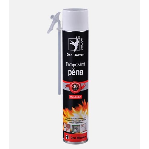 Den Braven protipožární pěna trubičková 750ml červená 40311RP