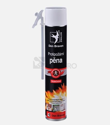 Obrázek produktu Den Braven protipožární pěna trubičková 750ml červená 40311RP 0