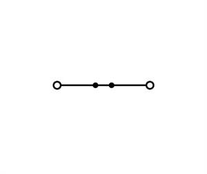 Svorka řadová WAGO, 10, šedá, 2010-1201