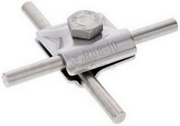 Obrázek produktu Svorka MV nerez pro průměr 8-10mm Dehn 390079 0
