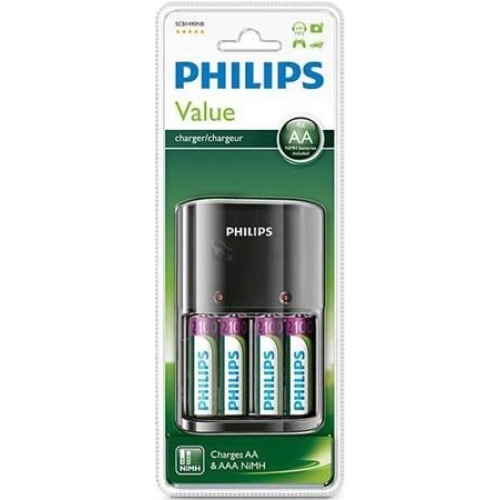  Nabíječka tužkových baterií PHILIPS SCB1490NB/12