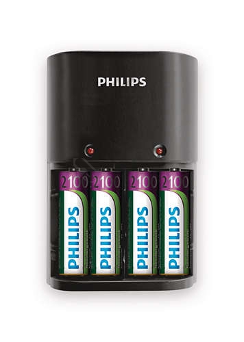 Obrázek produktu  Nabíječka tužkových baterií PHILIPS SCB1490NB/12 1