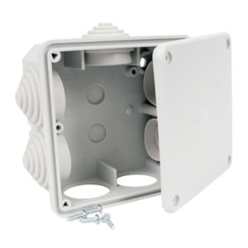 Krabice KOPOS 8110 LA 117x117x58mm IP54 tmavě šedá