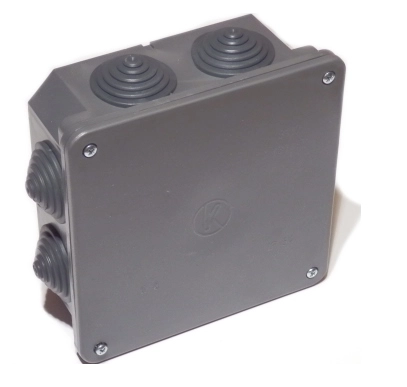 Krabice KOPOS 8117 LA 167x167x78mm IP54 tmavě šedá (obrázek 3)
