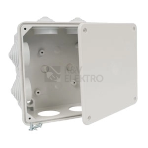 Obrázek produktu Krabice KOPOS 8117 LA 167x167x78mm IP54 tmavě šedá 1