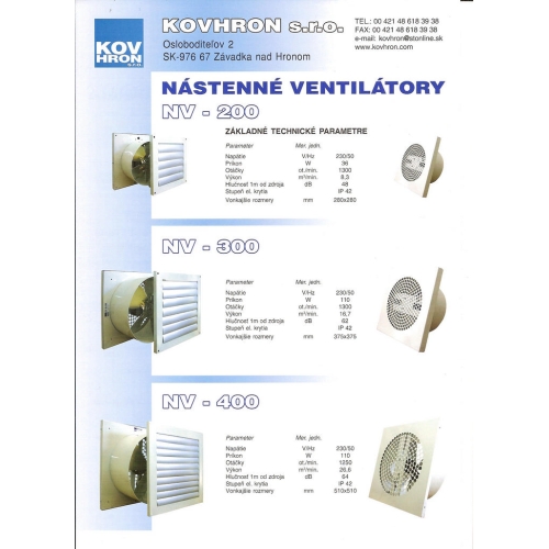 Ventilátor NV-300