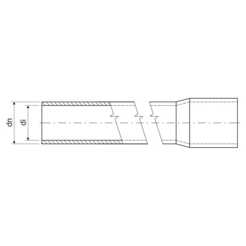 Plastová trubka pevná KOPOS 1516E KA 16mm světle šedá 3m (obrázek 3)