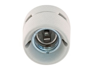 Obrázek produktu Objímka Desko 1333-510 E27 keramická soklová bílá 0