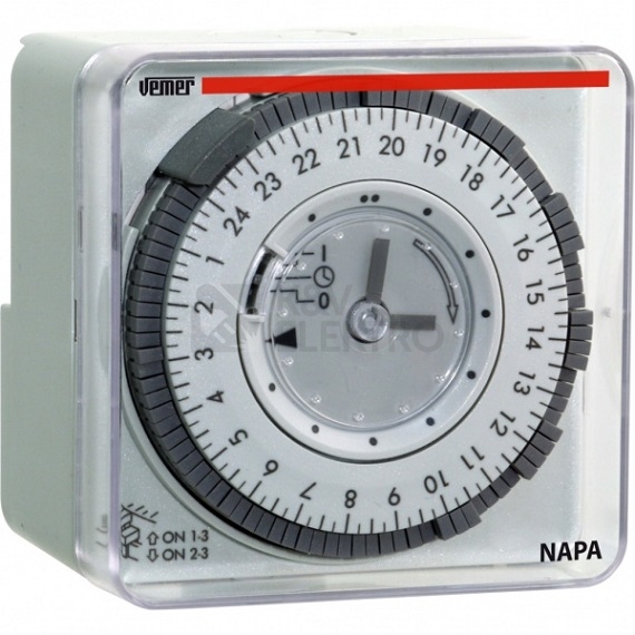 Obrázek produktu Spínací hodiny do panelu denní NAPA-D 0