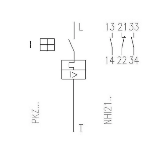 Kontakt pomocný EATON NHI21-PKZ0 072894 (obrázek 3)