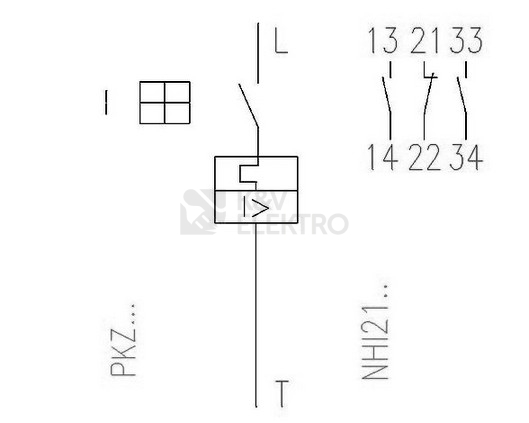 Obrázek produktu Kontakt pomocný EATON NHI21-PKZ0 072894 1