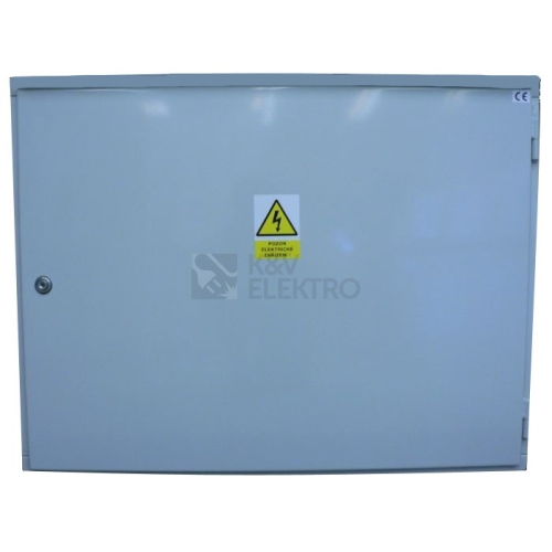 Elektroměrový rozvaděč AROVA SERVIS ES 4.1 ležatý 2x25A/3 bílý pro PRE