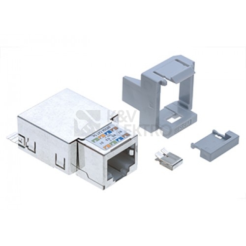 Obrázek produktu  Reichle & De-Massari  R302780 zásuvka datová keystone RJ 45-8 Cat. 5e STP stíněná 0