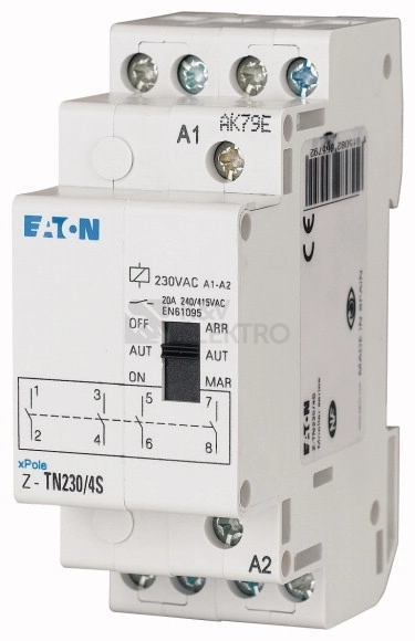 Obrázek produktu Instalační relé EATON Z-TN230/4S 265579 0