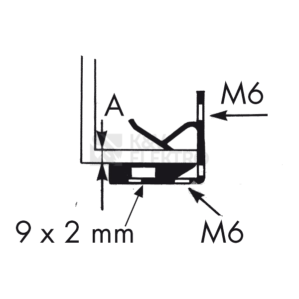Obrázek produktu PRICHYTKA CADDY EM58 170060 1